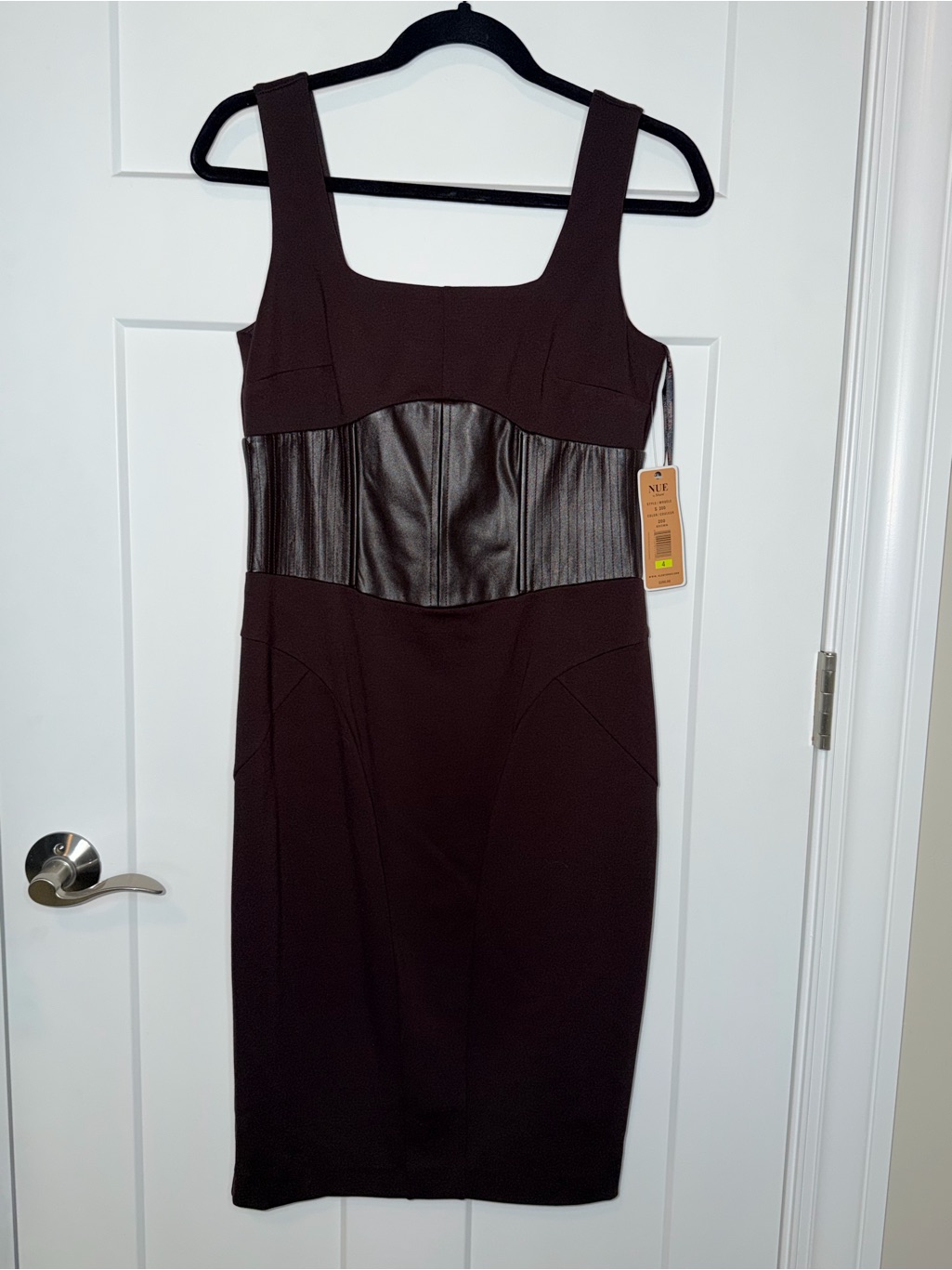 Nwt Nue By Shani Brown Body Architecture Dress
